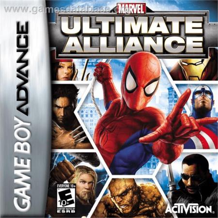 Cover Marvel Ultimate Alliance for Game Boy Advance